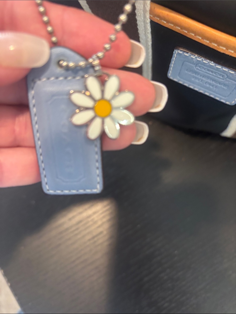 Coach Mini HamiltonTote with Daisy Hang tag - Picture 10 of 10